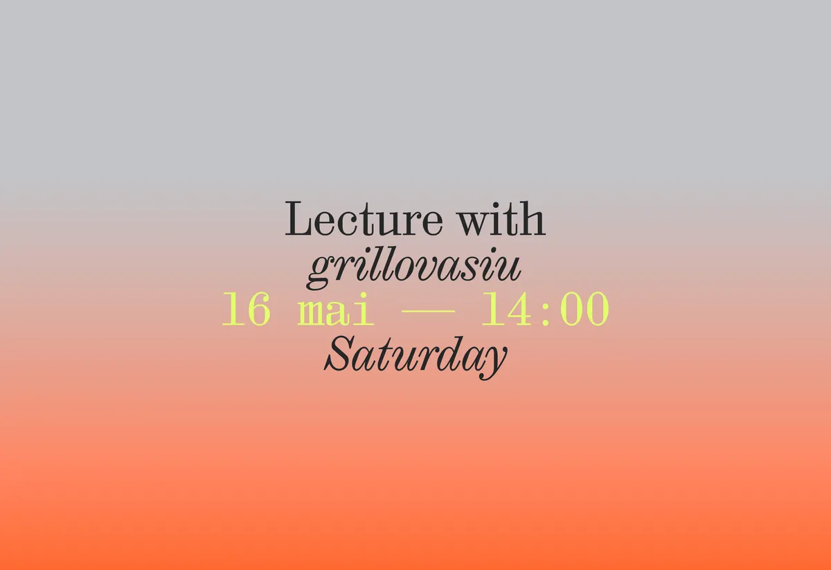 Lecture with grillovasiu