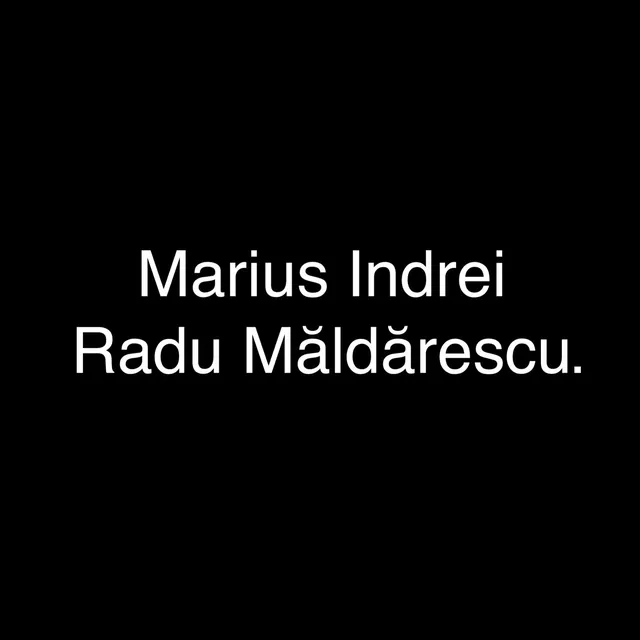 Marius Indrei & Radu Măldărescu