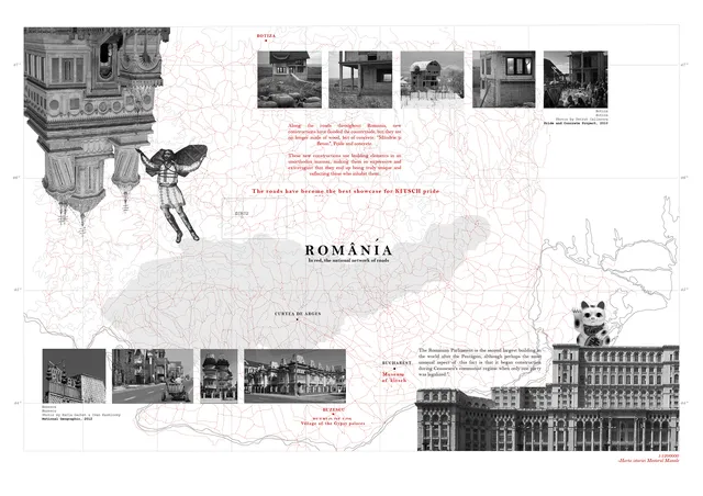 Land of endless tales. A graphical approach to the romanian countryside through its literary landscape.