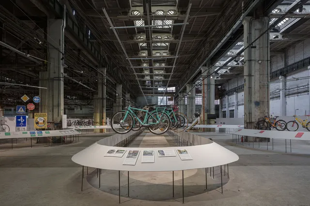 “ The Cycling Shift” exhibition and exhibition installation design