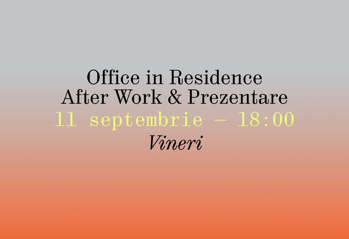 Office in Residence After Work & Prezentare