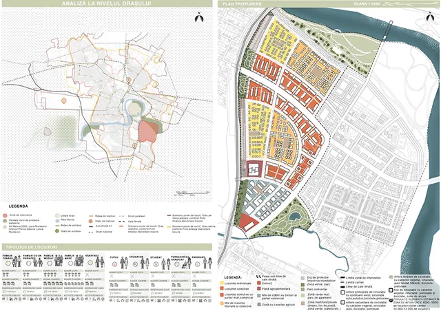 Urban development of a green neighborhood in Arad