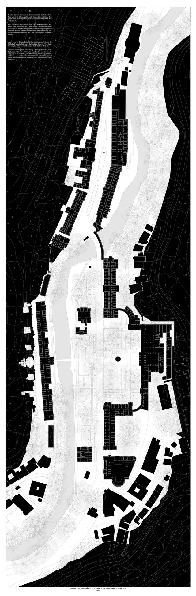 Landscape habitat: Extension and conversion of the former imperial baths of Herculane