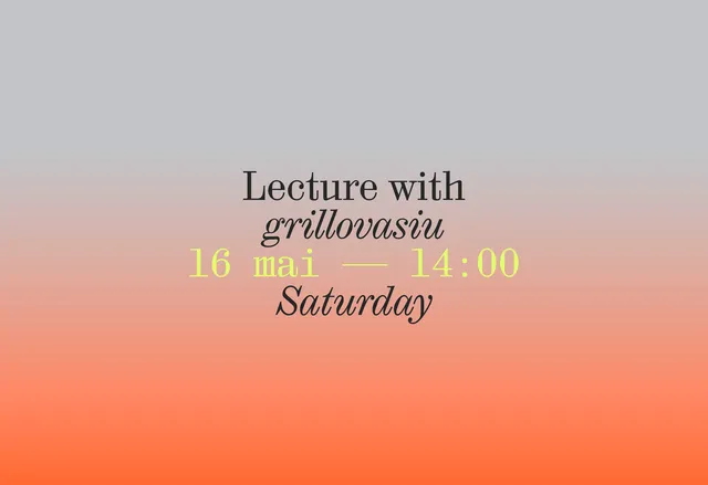 Lecture with grillovasiu