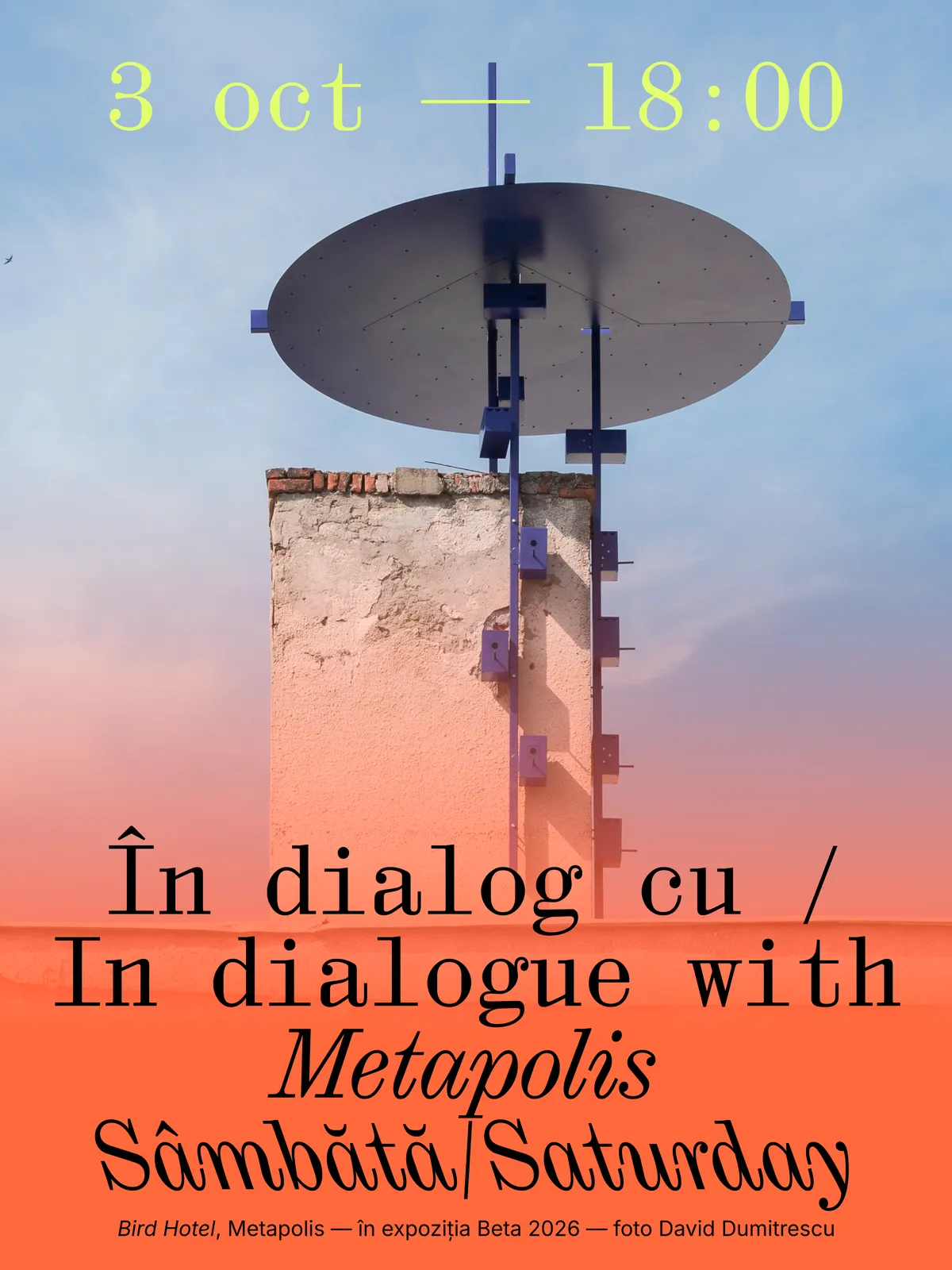 În dialog cu Metapolis